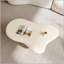 Table basse nuage, table d'appoint moderne en bois à 3 pieds, idéale pour les petits espaces et polyvalente : salon, balcon, terrasse, chambre.