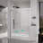 44-48*72 INCH Frame Double Sliding Soft-Close Shower Doors, Bathroom Sliding Shower Door,  (6Mm) Thick SGCC Tempered Glass Door For Bathroom Door ,Brushed Nickel-119015902