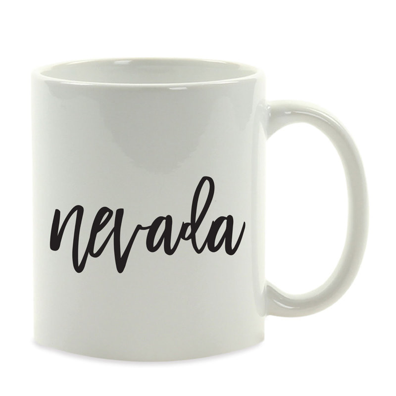 Ceramic Coffee Mug, Nevada