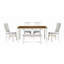 Ensemble de table de salle à manger Mid-Century 6 pièces-115300040