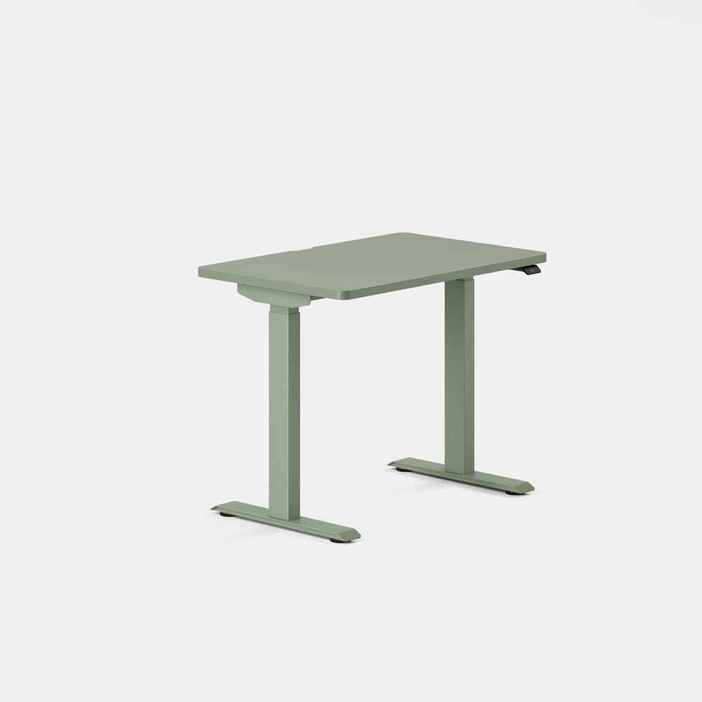 Duo 58" Standing Desk, 47.3" H x 36" W x 24" D, Sage, Sage