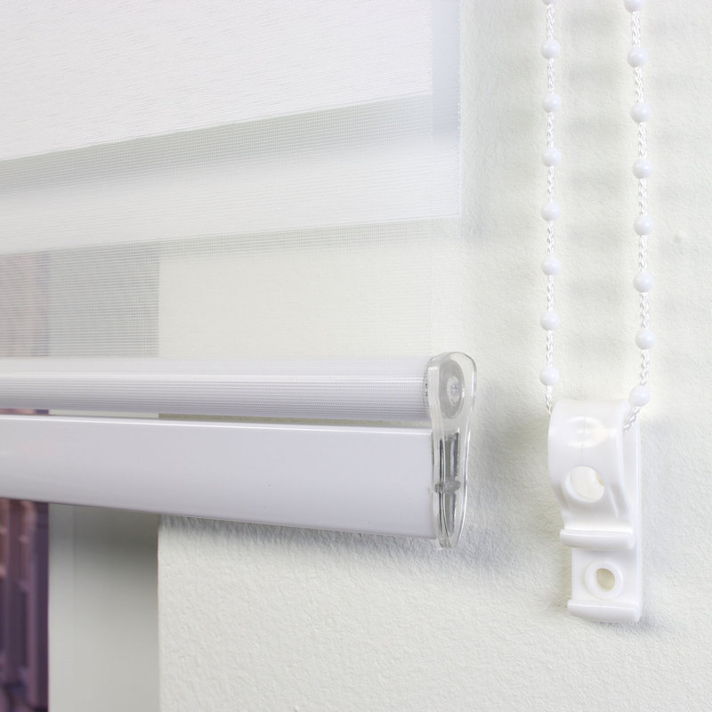 Semi Sheer Roller Shade, 220cm L x 90cm W, White