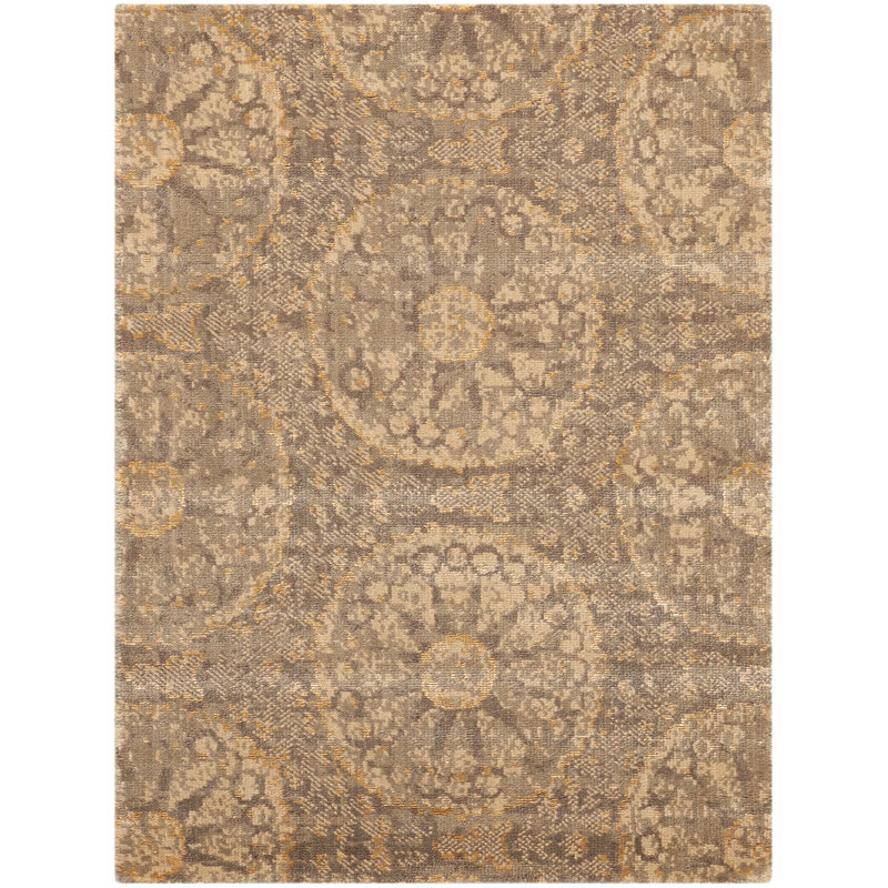 Hillsboro Silk Oriental Indoor Rug, Rectangle 2' x 3'