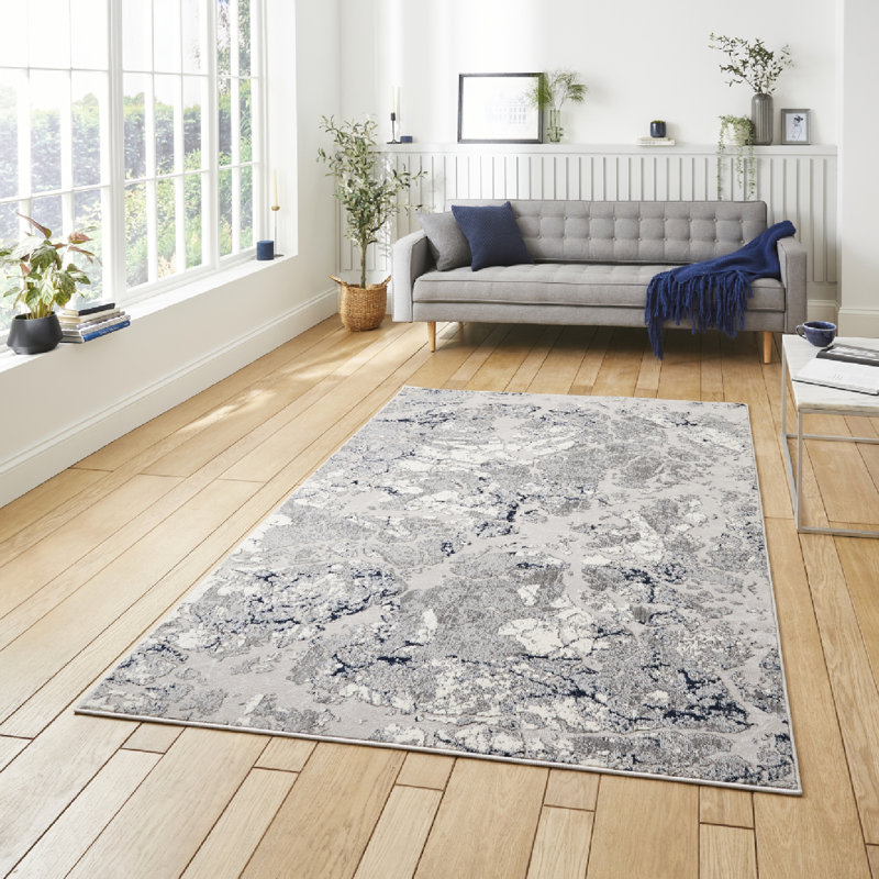 Apollo area rug Machine Woven Rectangle Grey, Rectangle 80 x 150cm