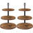 Cupcake Stand, 3 Tier Large Cupcake Stand For 50 Cupcakes Rustic Dessert Table Display Set Wood Cupcake Tower Cake Stand Tiered Tray