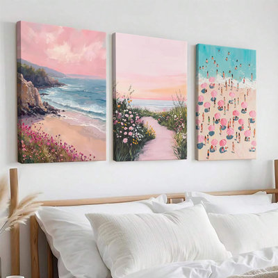 3 Piece Wrapped Canvas Print