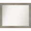 Grand miroir mural non biseauté étroit Grand Greywash-119749174-119749175
