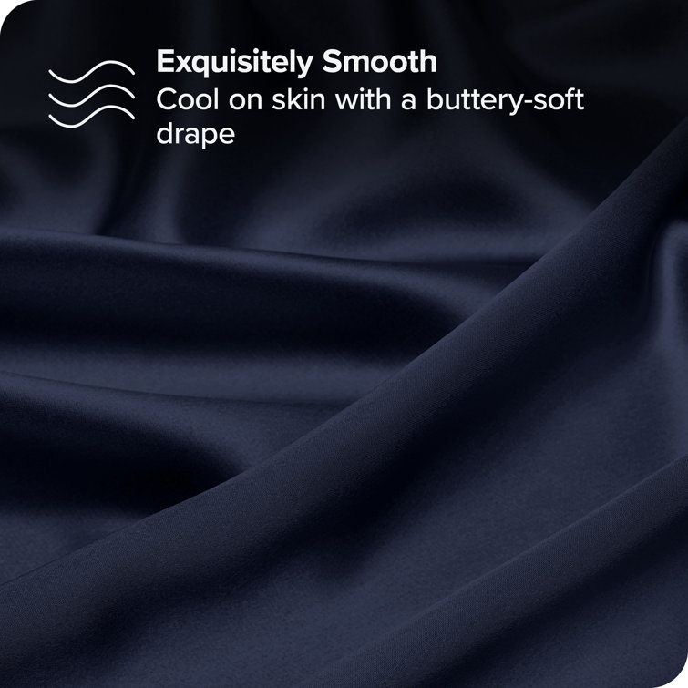 Bare Home Soft Poly Satin Pillowcase Set & Reviews | Wayfair Soft Poly Satin Pillowcase Set