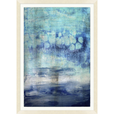 Misty Cyan Print by Lillian August