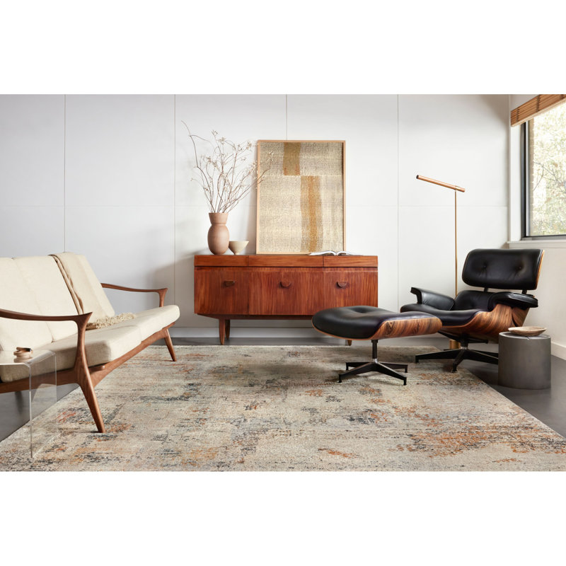 Kanesha Abstract Indoor Rug, Runner 2'6" x 8'