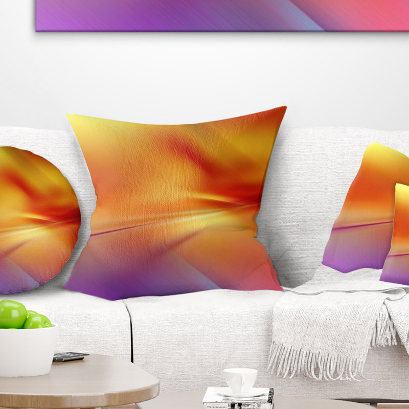  Coussin Abstract Art, Coussin décoratif, 16 po x 1 po