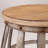 Fayean Solid Wood Top End Table