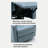 Multi-Functional Manual Recliner with Faux Leather-760201241