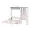 Lit escamotable double avec canapé, bureau et armoire de rangement-333858120