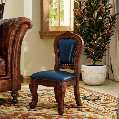 Ilynn Faux Leather Side Chair