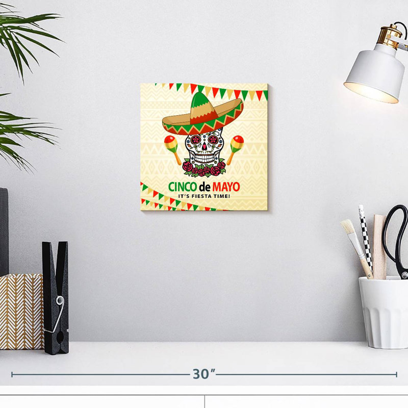 Lelend Cinco De Mayo Fiesta, H 10 po x l 10 po