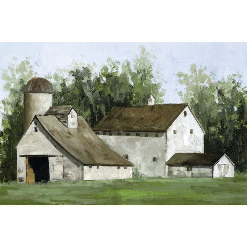 Country Barn by White Ladder, 24" H x 36" W