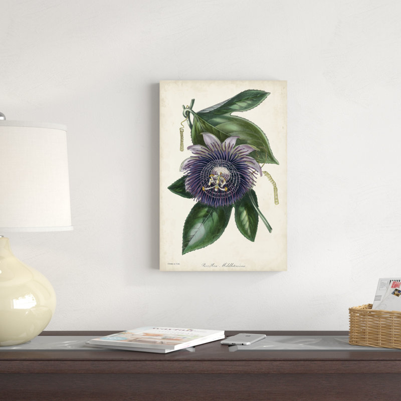 Prune fleur de la passion, H 18 po x l 12 po x P 1,25 po