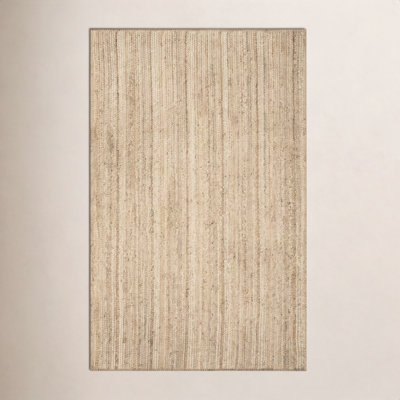 Natural Hand-Woven Jute Rug