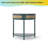 Elegant Semi-circle Entryway Console Table with 2 Rattan Storage Cabinet,Boho Half Moon End Table – Handwoven Rattan Doors + Curved Design – 2-Drawer Entryway Console w/Bottom Shelf-1574580702