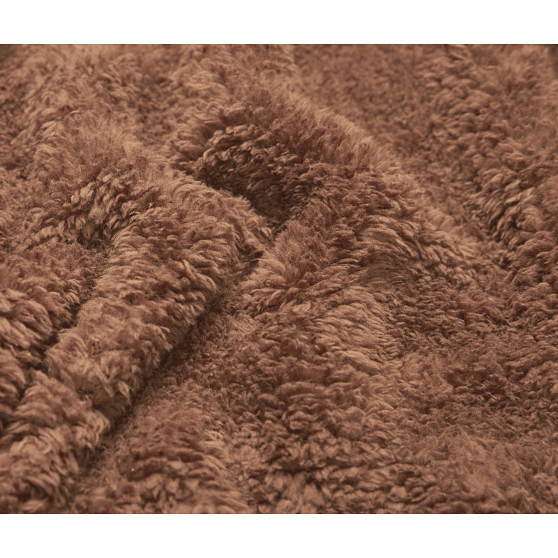 Plain Weave / Muslin Throw Blanket, Brown