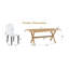 Ensemble de table de salle à manger moderne (doit inclure la table et la chaise), panneau de fibres à densité moyenne en métal