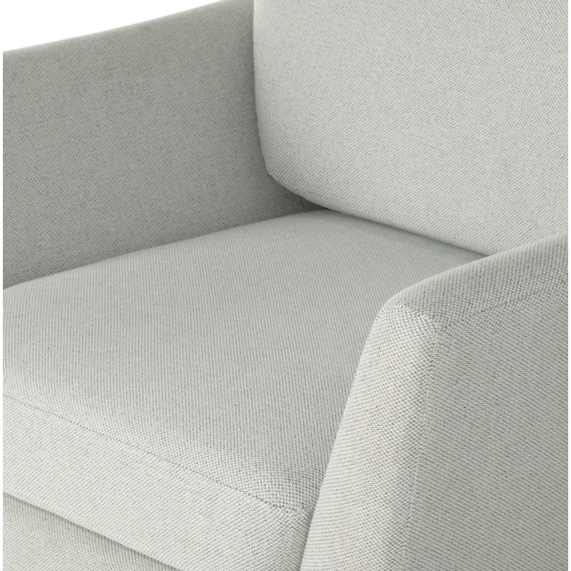 Fauteuil Tyndall, Tissage de performance beige