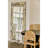 Suna 35 in. x 79 in. Natural Stone Rectangular Framed Mirror
