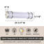 Barre lumineuse linéaire à DEL intégrée pour meuble-lavabo, température de couleur réglable 3CCT (3 000 K/4 000 K/5 000 K), intensité variable, résistante à l’humidité, 24 po/30 po et 3 finitions au choix-1389440732-1389440735