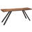 Crissman 72'' Solid Wood Top Console Table