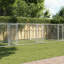 Cage pour chien en acier galvanisé gris durable 26,2 x 6,6 x 4,9 pi Vidaxl