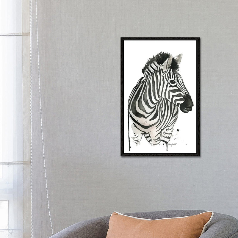 Neptune by Tafari Mills - Gallery-Wrapped Canvas Giclée on Canvas, Black Framed, 66.04 cm H x 45.72 cm W