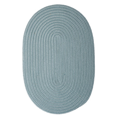 Tapis bleu de la fédération réversible pour l'intérieur et l'extérieur Audryanna