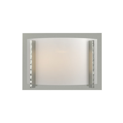 Vertical Bars Forged Flush Mounted Sconce