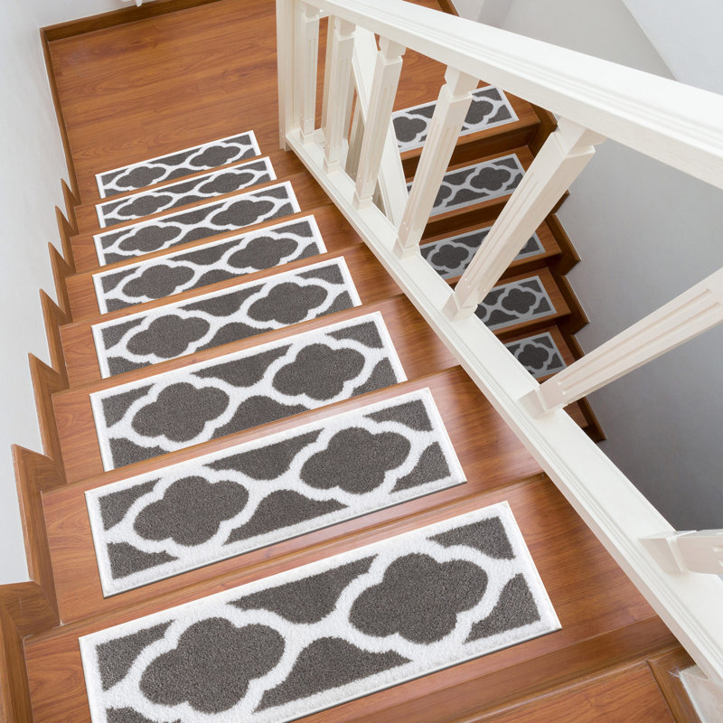 Tapis d'escalier, gris