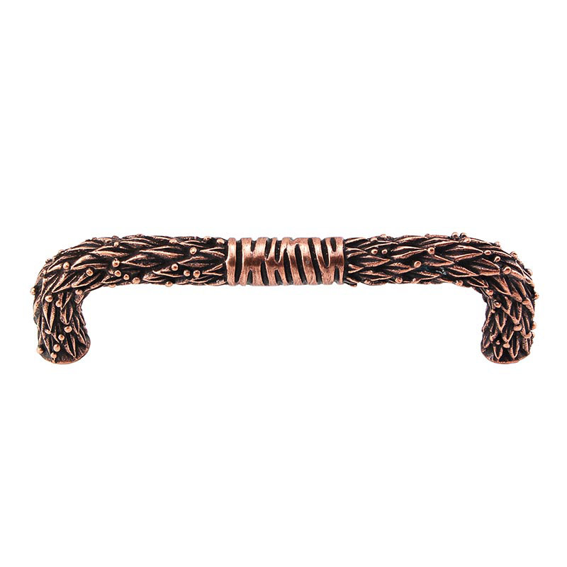 San Michele Arch Pull, 4", Antique Copper