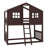 House-Style Bunk Bed With Built-In Ladder-99231163
