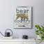 Toile encadrée de qualité supérieure Bear Country - prête à être accrochée-872212169-872212150
