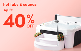 hot tub & sauna clearance