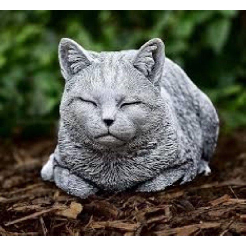 Realistic Cute Cat Garden Statue For Outdoor & Indoor Decor