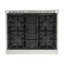 Cuisinière à double carburant autoportante 30 po 4,2 pieds cubes Pro-Style-87133191-87378937