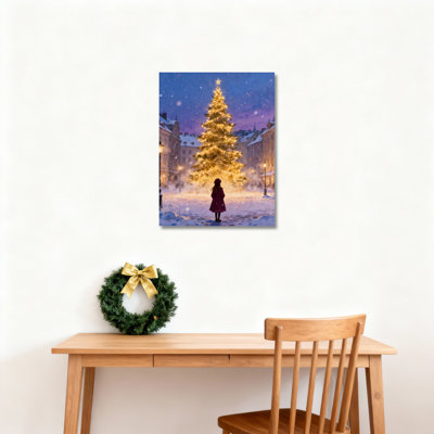 «Winter Tree», art mural sur toile
