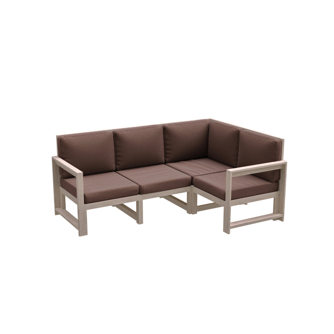 Gartensofa Jaquain mit Kissen