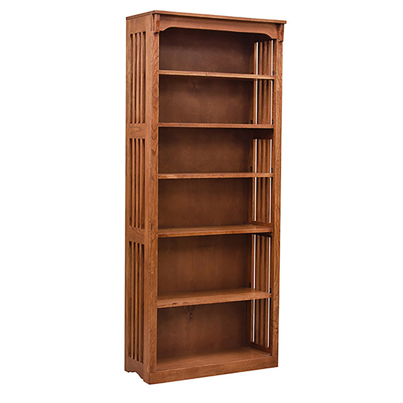 Deveraux Bookcase, Dark Oak, 84" H x 30" W x 12" D