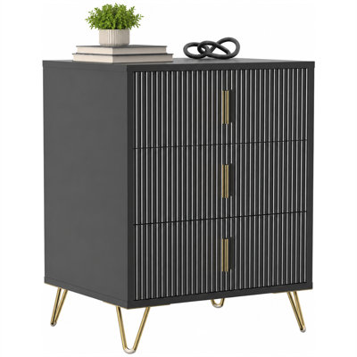 50 cm W Chest of 3 Drawers