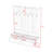 4-in-1 Hall Tree with Bench, Mudroom Organizer, 2 Large Drawers, Coat Racks and 6 Hooks for Entryway-812486081