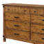 Commode double 8 tiroirs avec miroir Myrtille