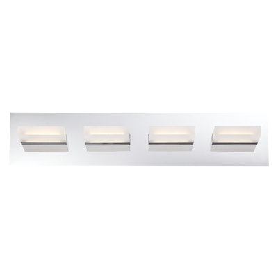 Barre d'éclairage de salle de bain 4 lumières Olson