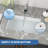 Modern Ceramic Undermount Bathroom Vessel Sink With Overflow, Rectangular Design For Vanity