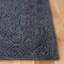 Thomes Hand Tufted Wool/Cotton Abstract Rug in Charcoal-759130730